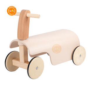 Coche de equilibrio de madera de alta calidad para niños, coche de torsión sin pedal, andador para bebés - Product Image 1