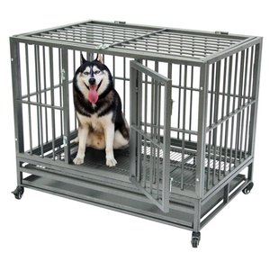 New Pet House Large <strong>Dog</strong> <strong>Kennels</strong> Stackable Outside <strong>Dog</strong> Cage Steel Foldable Pet Cage <strong>for</strong> Large <strong>Dogs</strong> - Product Image 5
