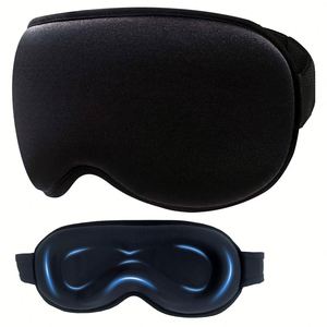 Reusable Hot Cold Compress Adjustable Weighted Sleep <b>Mask</b> Light Blocking <b>Eye</b> Cover for Relaxation and Relief Custom - Product Image 1