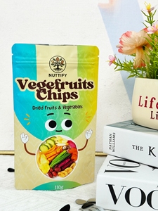 Tùy chỉnh cấp thực phẩm Lá đứng lên túi cho trái cây chip hạt Snack bao bì nhiệt niêm phong túi có thể khóa lại - Product Image 4