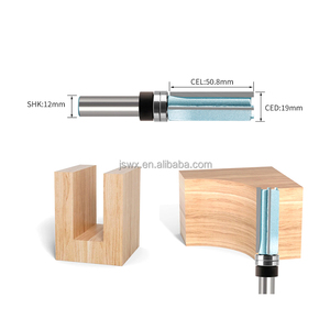 Weix 3 răng <span class=keywords><strong>Router</strong></span> <span class=keywords><strong>bit</strong></span> 12 mét 1/2 Shank đường kính cắt carbide hợp kim mô hình <span class=keywords><strong>bit</strong></span> cho chế biến gỗ - Product Image 2