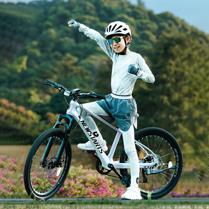Bicicletta da Montagna per Bambini 6-12 Anni, Telaio in Lega di Magnesio Ultra Leggero, Doppio Freno a Disco, Forcella Ammortizzata - Product Image 6