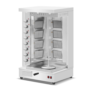 Máquina de Asar Carne <span class=keywords><strong>a</strong></span> Gas de Acero Inoxidable para Shawarma, Kebab, Doner y Gyro, Ideal para Restaurantes, Hoteles y Tiendas de <span class=keywords><strong>Comida</strong></span>, Modelo 2026 - Product Image 5