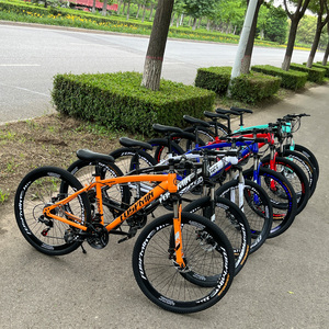 Bicicleta de Montaña OEM ODM al por Mayor, Cuadro de Acero de Alto Carbono de 26 Pulgadas, 21, 24, 27 Velocidades, Absorción de Impactos, Bicicleta de Carreras - Product Image 1