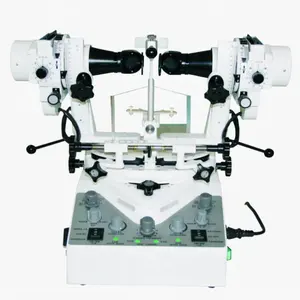 Ophthalmic syoptophore YZ-23B Stereoscope dengan sikat Hadinger, instrumen pemeriksa Reating portabel syoptore