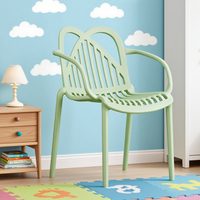 Chaise de jardin d'extérieur de luxe confortable et résistante aux intempéries pour patio, pelouse, cour arrière, entrepôt – Matériau durable en métal et PP, imperméable