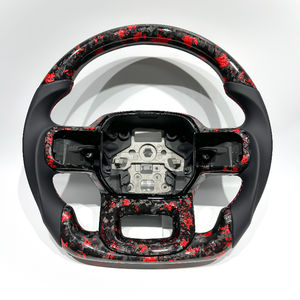 Pièces de roue Volant en fibre de carbone forgé rouge pour Ford <span class=keywords><strong>Raptor</strong></span> F150 2015 2016 2018 2020 2022 F150 Tuning automobile de haute qualité - Product Image 1