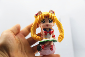 Set di 6 Statuette H11CM di Sailor Moon, Decorazione da Scrivania, Action Figure <span class=keywords><strong>Anime</strong></span> per Bambini - Product Image 6