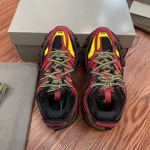 Baskets Chunky Style Mecha Color Block pour Hommes, Respirantes, à Plateforme, Chaussures Décontractées, Disponibles en Dropshipping, Chaussures de Marche d'Extérieur - Product Image 1