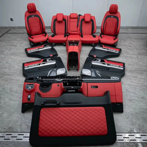 Housses de siège sur mesure pour Mercedes-Benz <span class=keywords><strong>AMG</strong></span> G63 <span class=keywords><strong>2022</strong></span> avec motifs et textures personnalisés - Product Image 1