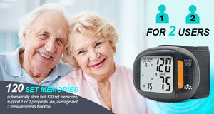 Tensiomètres ambulatoires numériques approuvés CE fabricant de poignet - Product Image 6