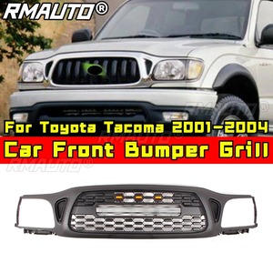 Grille de pare-chocs avant de voiture, grilles de course, calandre pour Toyota Tacoma 2001-2004, kit carrosserie, accessoires automobiles - Product Image 2