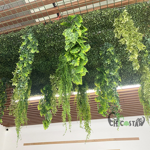 Hot Sales Indoor und Outdoor Künstliche Hänge pflanzen für die Deckende ko ration Wandbehang Vine Grass Pflanzen wand für Hochzeiten - Product Image 6