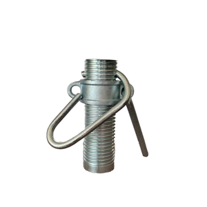 비계 잭 건설 금속 사다리 비계 부품 주조 쇼어링 너트 타이 비계 조정 가능한 스틸 소품 너트 슬리브 - Product Image 2