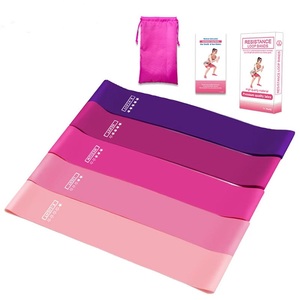 Kunden spezifisches Logo von Latex Resistance Bands Mini <span class=keywords><strong>Loop</strong></span> Übungs band Set Resistance Hip Band - Product Image 4