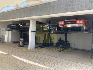 CE silinder hidrolik ganda, penggerak langsung mobil dua pos 2.7 T, Lift penyimpanan vertikal dengan desain pos bersama - Product Image 4