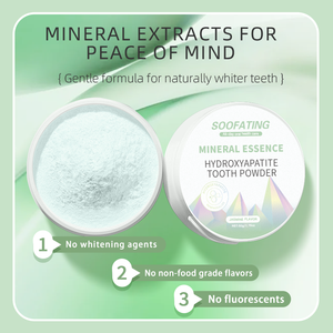 Polvere Dentifricia Sbiancante Multiuso con Idrossiapatite Nano 50g, Fragranza al Gelsomino, Protezione Naturale dell'Alito, Etichetta Privata - Product Image 3