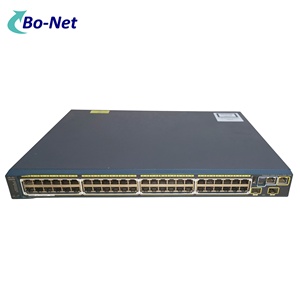 Được Sử Dụng <span class=keywords><strong>WS</strong></span>-<span class=keywords><strong>C2960S</strong></span>-<span class=keywords><strong>48FPD</strong></span>-<span class=keywords><strong>L</strong></span> 48 Cổng POE + Chuyển Đổi Mạng Có Thể Xếp Chồng <span class=keywords><strong>L</strong></span>ên Nhau 740Watt - Product Image 1