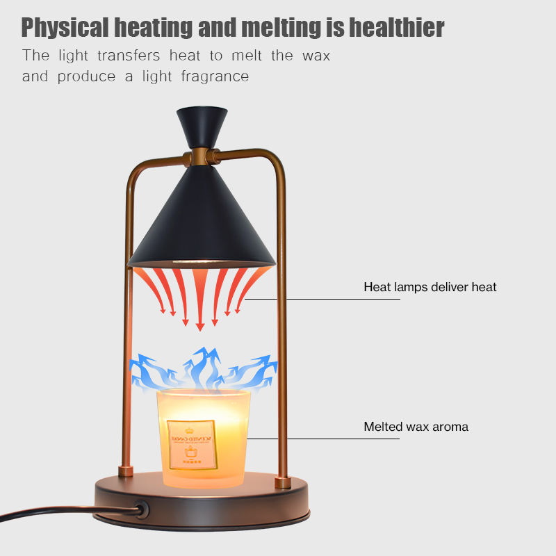 ORANGLES Vintage Electric Candle Warmer Lamp with Timer | Scented Night Light & Aromatic Candle Holder | Wholesale Home Decor – orangles Qatar - angled perspective - presenting advantages - Image 4 of 6 | fits any environment | Purchase Vintage Electric Candle Warmer Lamp with Timer | Scented Night Light & Aromatic Candle Holder | Wholesale Home Decor – orangles Qatar Michigan | Free Shipping ORANGLES