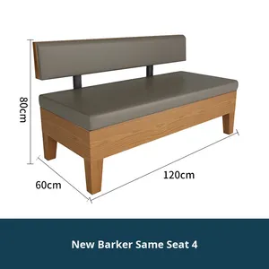 Moderno in legno massello ristorante & Caf tavoli e sedie-mobili commerciali per bar ristoranti spazi riunioni - Product Image 6