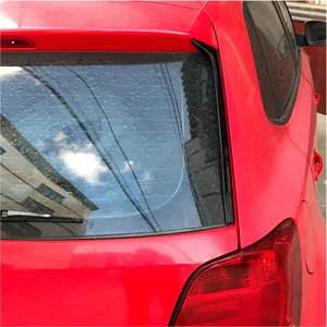 Volkswagen Polo MK5 Side <b>Wings</b> Rear <b>Wing</b> Top <b>Wing</b> Spoiler Piano <b>Black</b> ABS 2011-2017 - Product Image 3