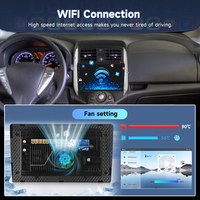 Hikity kipas pendingin mobil Android, untuk Nissan Versa Note 2014-2016 Qualcomm 8 Core 9 ''Radio mobil 4 + 64G nirkabel Carplay Android Auto 4G