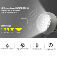 Projecteur LED COB 9W 18W 36W 54W 72W pour extérieur, jardin, paysage, étanche IP65, haute luminosité, décoratif