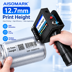 Máquina Portátil Mini para Marcar Códigos QR y Logotipos en Botellas de Plástico, Impresora de Inyección de Tinta Manual de Bajo <span class=keywords><strong>Precio</strong></span>, Impresora de Tarjetas - Product Image 1
