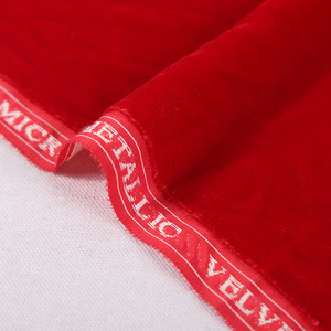 Tela de Punto <span class=keywords><strong>para</strong></span> Ropa y Sudaderas, Tela No Elástica, Terciopelo Coreano, 100% Poliéster, 60 GSM, Peso Medio, Color Sólido - Product Image 3