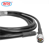 Câble d'antenne coaxial RF LMR400 avec connecteur mâle de type N vers connecteur femelle RP-SMA, fourni par le fabricant