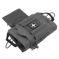 Kits IFAK à déclenchement rapide en Cordura avec fermeture auto-agrippante, sac médical tactique Molle de taille moyenne