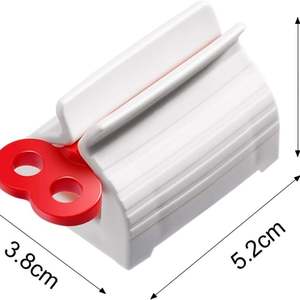 Presse-tube de dentifrice avec support de presse-dentifrice roulant distributeur de dentifrice rotatif pour salle de bain - Product Image 3