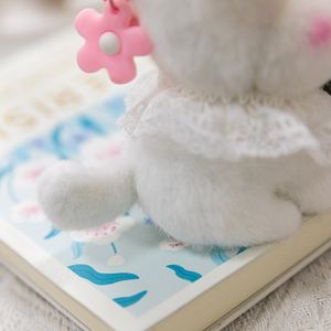 Porte-clés en peluche personnalisé de 13 cm Westie et Cavalier <span class=keywords><strong>King</strong></span> Charles Spaniel, vente en gros de jouets en peluche pour chien pour breloque de sac - Product Image 6