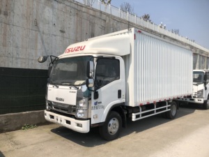 Camión Diésel Qingling ISUZU KV100 4x2 de Alta Calidad, Camión Ligero Isuzu KV100 con Caja Abatible, Camión Ligero de 4 Toneladas con Volante a la Izquierda - Product Image 5