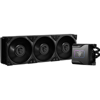 MSI MEG CORELIQUID S360 360 Radiador enfriador de agua de CPU integrado Soporte de enchufe AMD AM4/FM2 +/FM2/FM1/AM3 +/AM3/AM2 +/AM2