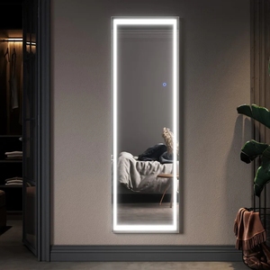 <span class=keywords><strong>Espejo</strong></span> <span class=keywords><strong>de</strong></span> cuerpo completo sin marco <span class=keywords><strong>rectangular</strong></span> moderno con luces LED <span class=keywords><strong>Espejo</strong></span> <span class=keywords><strong>de</strong></span> <span class=keywords><strong>pie</strong></span> <span class=keywords><strong>de</strong></span> pared y suelo <span class=keywords><strong>de</strong></span> Baño <span class=keywords><strong>de</strong></span> hotel - Product Image 2