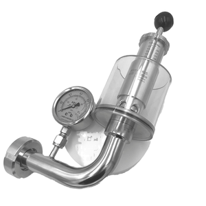 Válvula de Seguridad Manual de Alta Presión de Acero Inoxidable 316L, Válvula Sanitaria de Ventana de Escape Rápido - Product Image 1