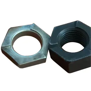 Custom Heat Treated Hor Forging Nut Bolt for Heavy Machine Cold Forging Stainless Steel Hex Nuts Forged Bolts Nuts