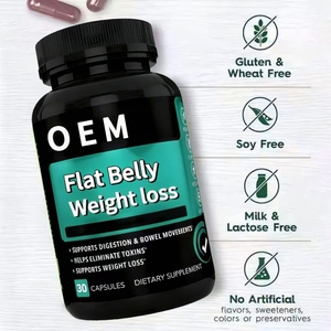 Suplemen Pengatur Berat Badan yang Lembut - Kapsul Herbal untuk Perut Rata, Kesehatan Usus & Kepuasan Makan Tahan Lama (Dukungan OEM) - Product Image 3
