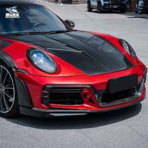 Kit de carrocería de fibra de carbono seco estilo T para Porsche 911 992 Carrera TKT GT Street R parachoques trasero delantero guardabarros Spoiler Wing Body Kit - Product Image 5
