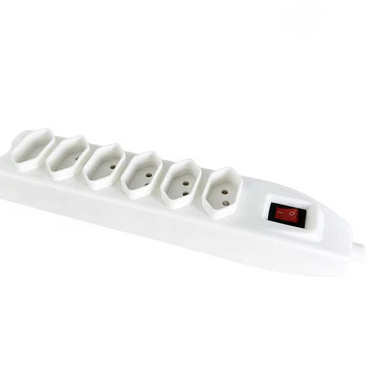 BX06S 10A Brazilian electrical connection size 6 socket, 6-position ...