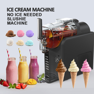B2 lumpur dengan teknologi dingin cepat, 88 Oz. Minuman beku & mesin Slushie, 6 <span class=keywords><strong>Program</strong></span> Preset, Margaritas, fraplés, dan banyak lagi - Product Image 1