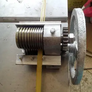 Máquina de bambu para corte multifuncional, ferramenta manual de bambu com tubo de bambu