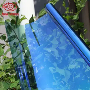 Japan markt heißer verkauf blau chameleon auto windschutzscheibe solar fenster tönung film