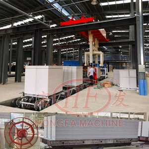 Mesin blok beton autoklave peralatan Panel dinding ALC jalur produksi tanaman blok AAC untuk menghasilkan blok Gas ringan - Product Image 4