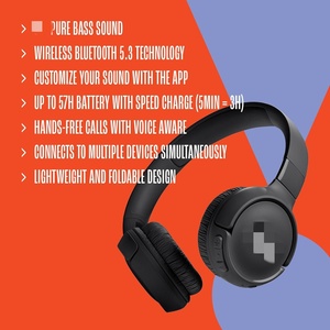 Auriculares Inalámbricos Premium, Auriculares con Diseño Plegable, Auriculares con 55 Horas de Batería para Llamadas Nítidas y Aislamiento de Ruido - Product Image 5