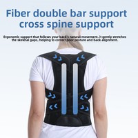 Ceinture Orthopédique en Néoprène EVA Respirante Unisexe pour Dos et Épaules, Idéale pour le Badminton, le Sport et la Correction Posturale - Meilleure Vente
