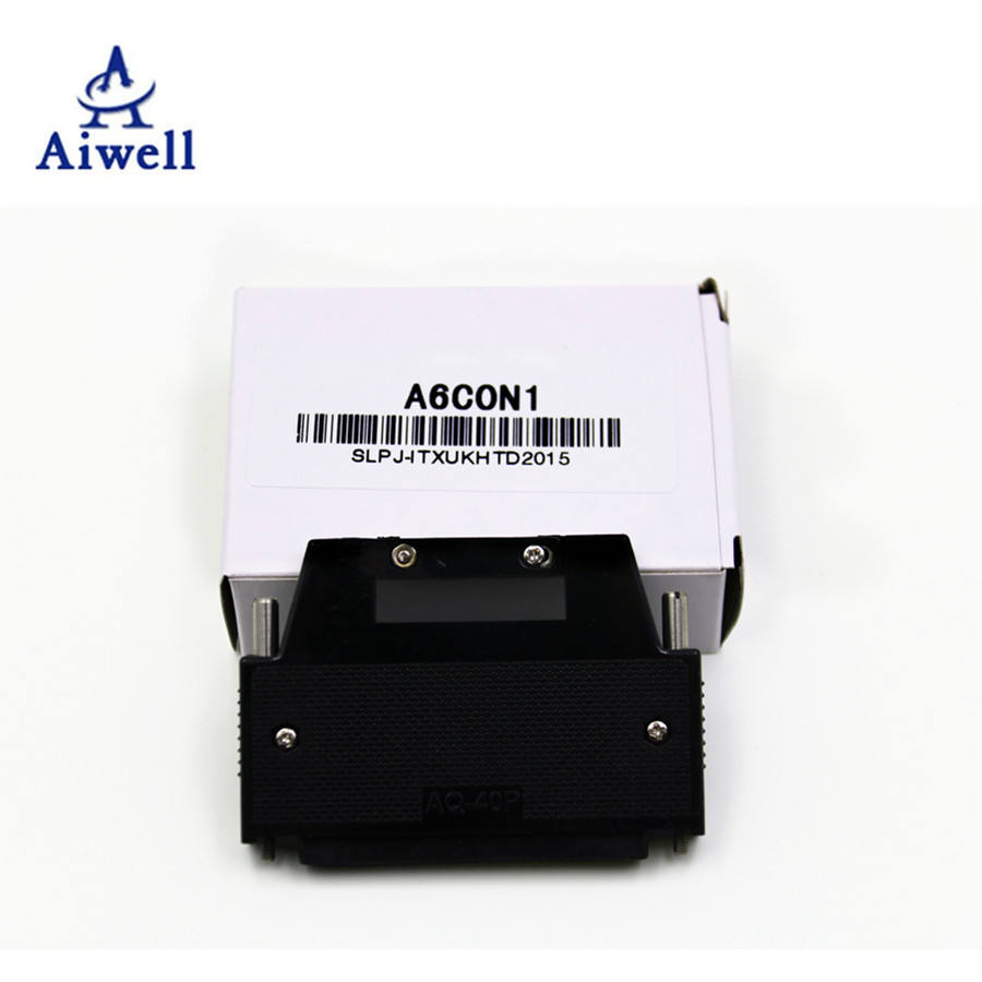 三菱 Melsec PLC 40ピンソルダコネクタ A6CON1 | 1年保証、工業用