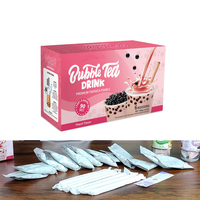 Diskon besar teh susu Boba teh minuman dengan Set teh susu mutiara susu