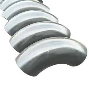 ss stainless steel semless elbow 45 90 180 degree tube bend pipe fittings connection reducing elbow